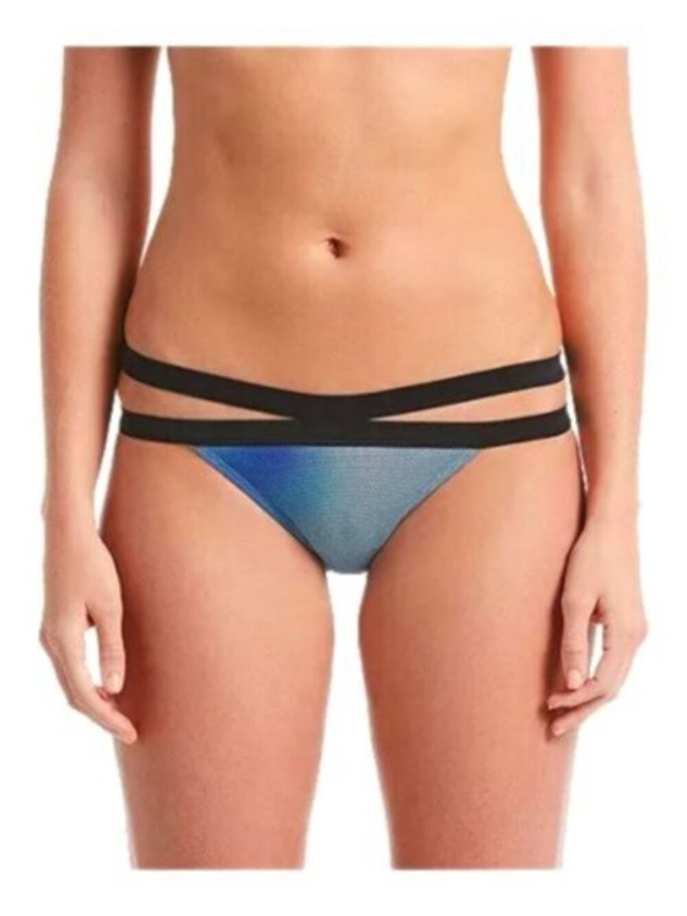 Nike Women's Strappy Bikini Bottom XL Color Fade Multi-Color Swim Bottom New
